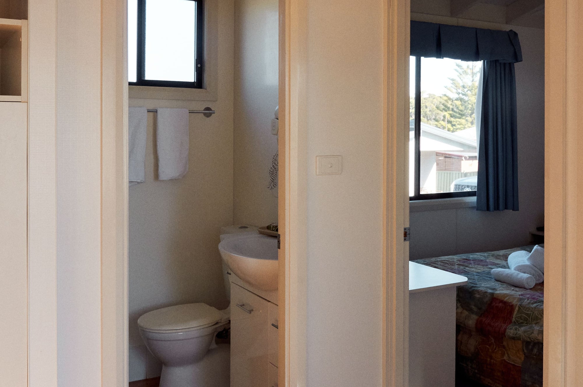 Bathroom in Jerrawangala Cabin.