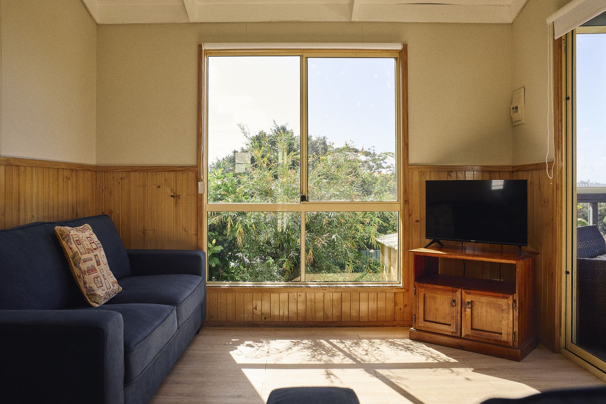 Living room area in Morton B House.