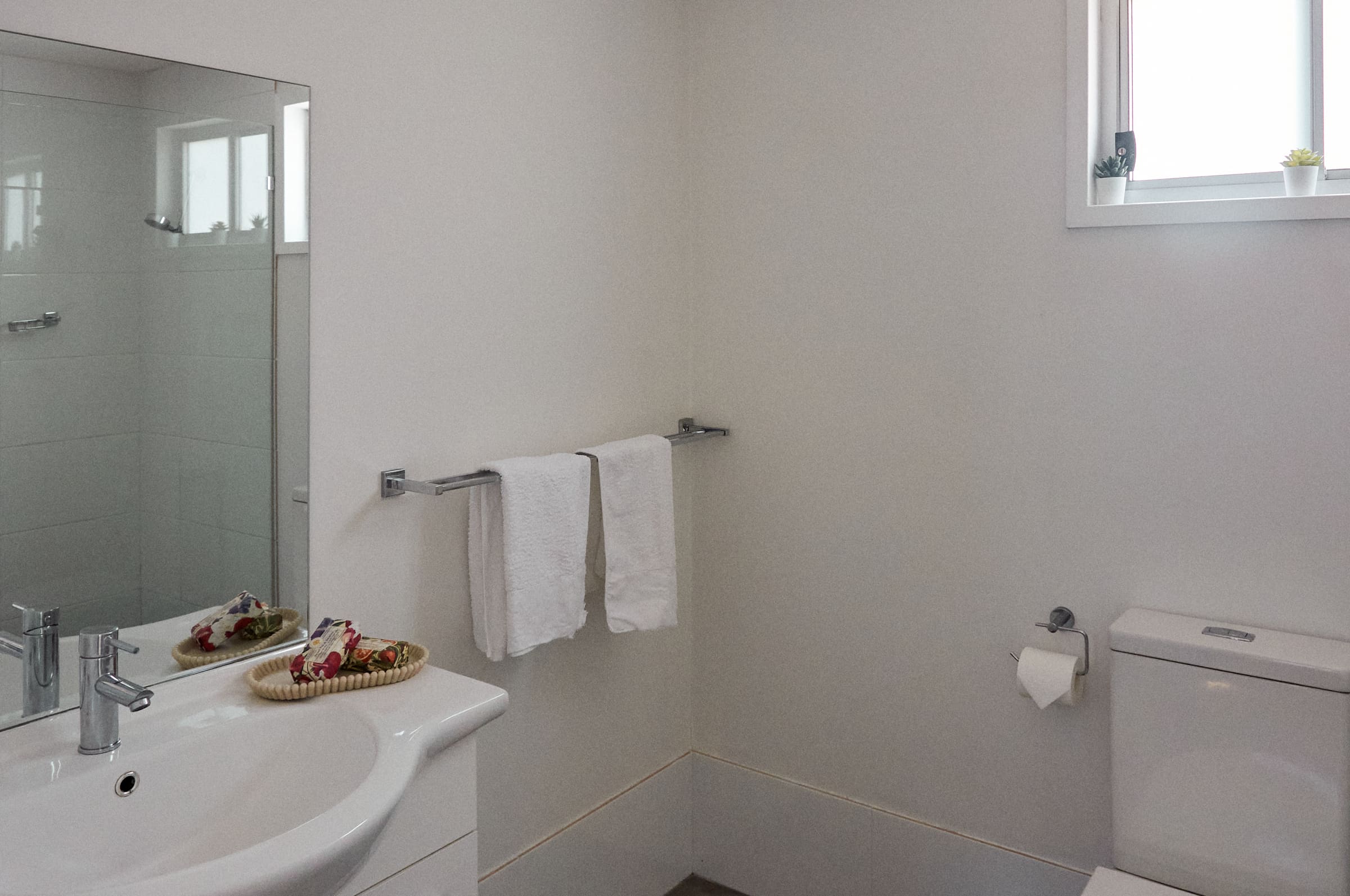 Bathroom in Morton A Cabin.