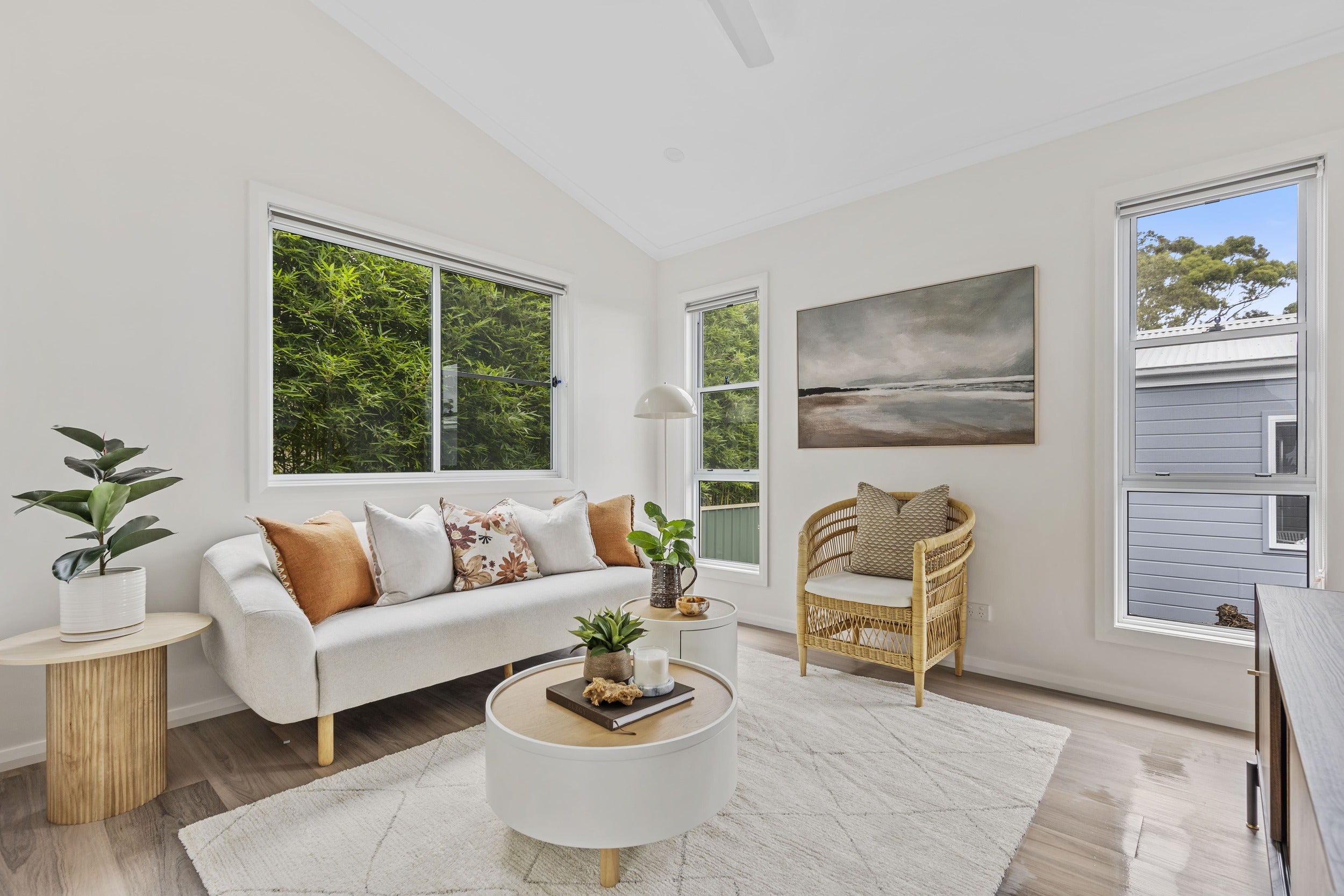 Living room area looking towards the rear of 32 Ilett Street residence.