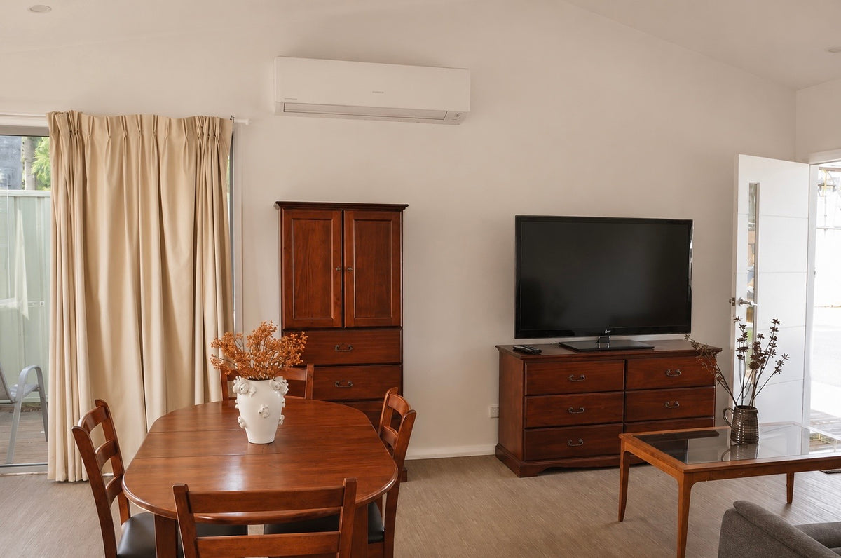 Living space in yadboro house.